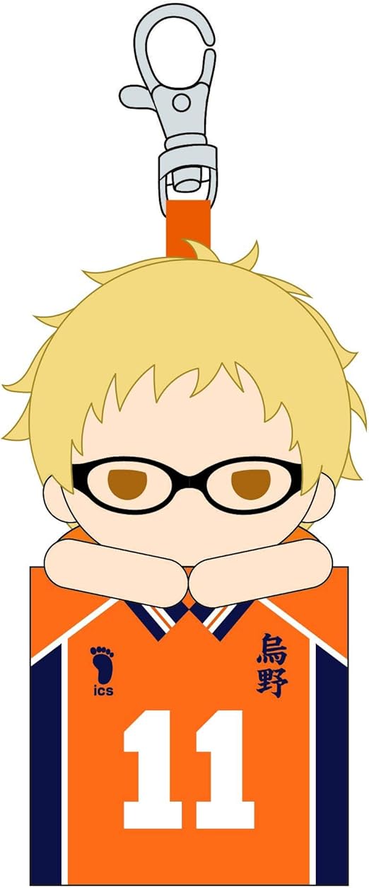 Amazon ポムモップ ハイキュー To The Top C 月島 マスコットミニポーチ アニメ 萌えグッズ 通販