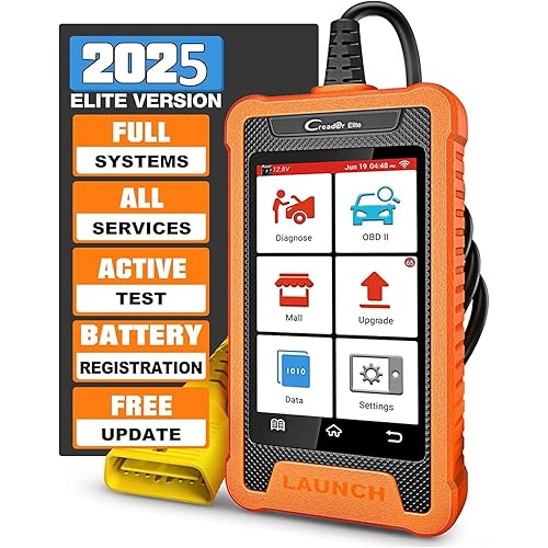 LAUNCH Creader Elite OBD2 Scanner for Toyota Lexus, Full System Bi-Directional Diagnostic Scan Tool, All Reset Service Code Reader, Battery Registration,ECU Coding, AUTO VIN,Lifetime Fr-ee Update