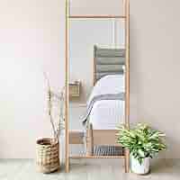 鏡 LADDER MIRROR Natural / IDEE 71wZ1SdjIsL._AC_SY200_QL15_.jpg
