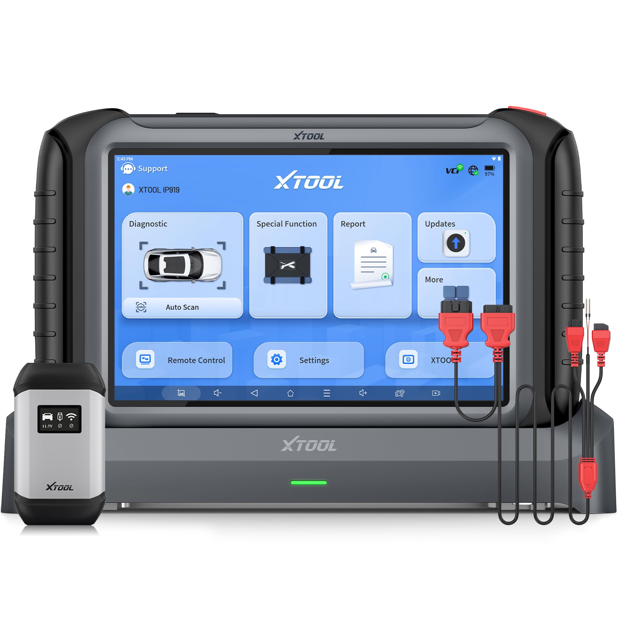 Amazon.com: XTOOL IP919 Diagnostic Scan Tool with 12+8 Adapter