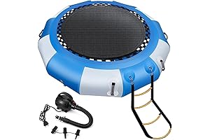6.5FT Inflatable Blow Up Pool Trampoline