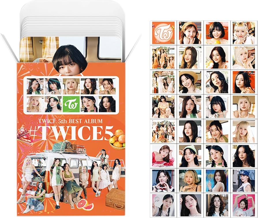 Amazon.com: KPOPBP Twice 5th Photocards TWICE5 Albuum Cards Kpop