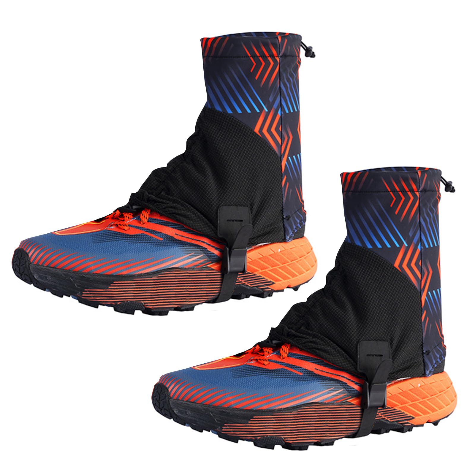 Guêtres de randonnée d'extérieur basses pour chaussures de protection respirantes pour la course à pied, la randonnée, les courses de sentier