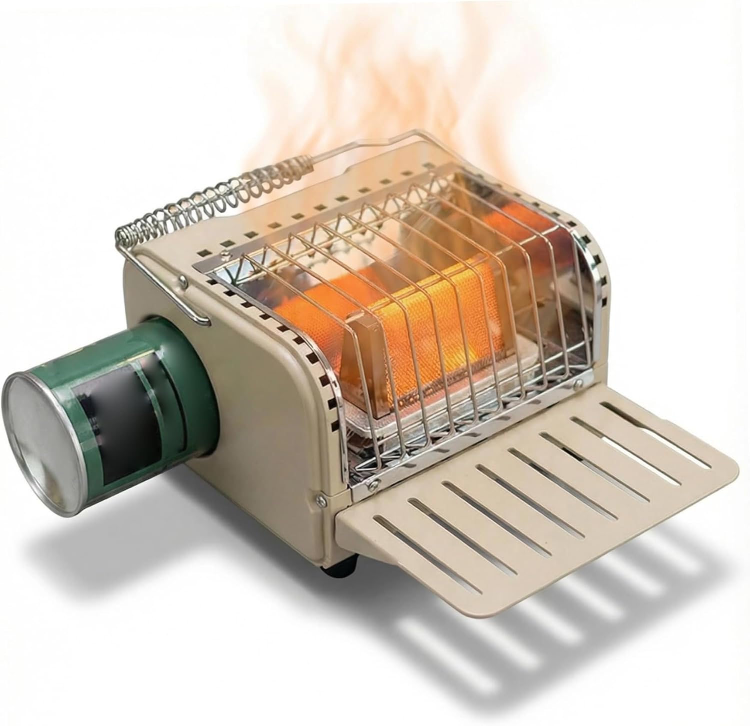 Butane Heater Portable Camping Heater Butane Burner Warmer for Camping Emergency Heating Cooking Stove