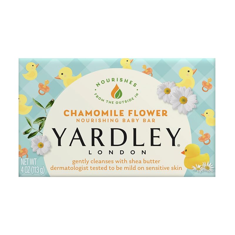 Sabonete em barra Yardley London com camomila e manteiga de karité, 113 g
