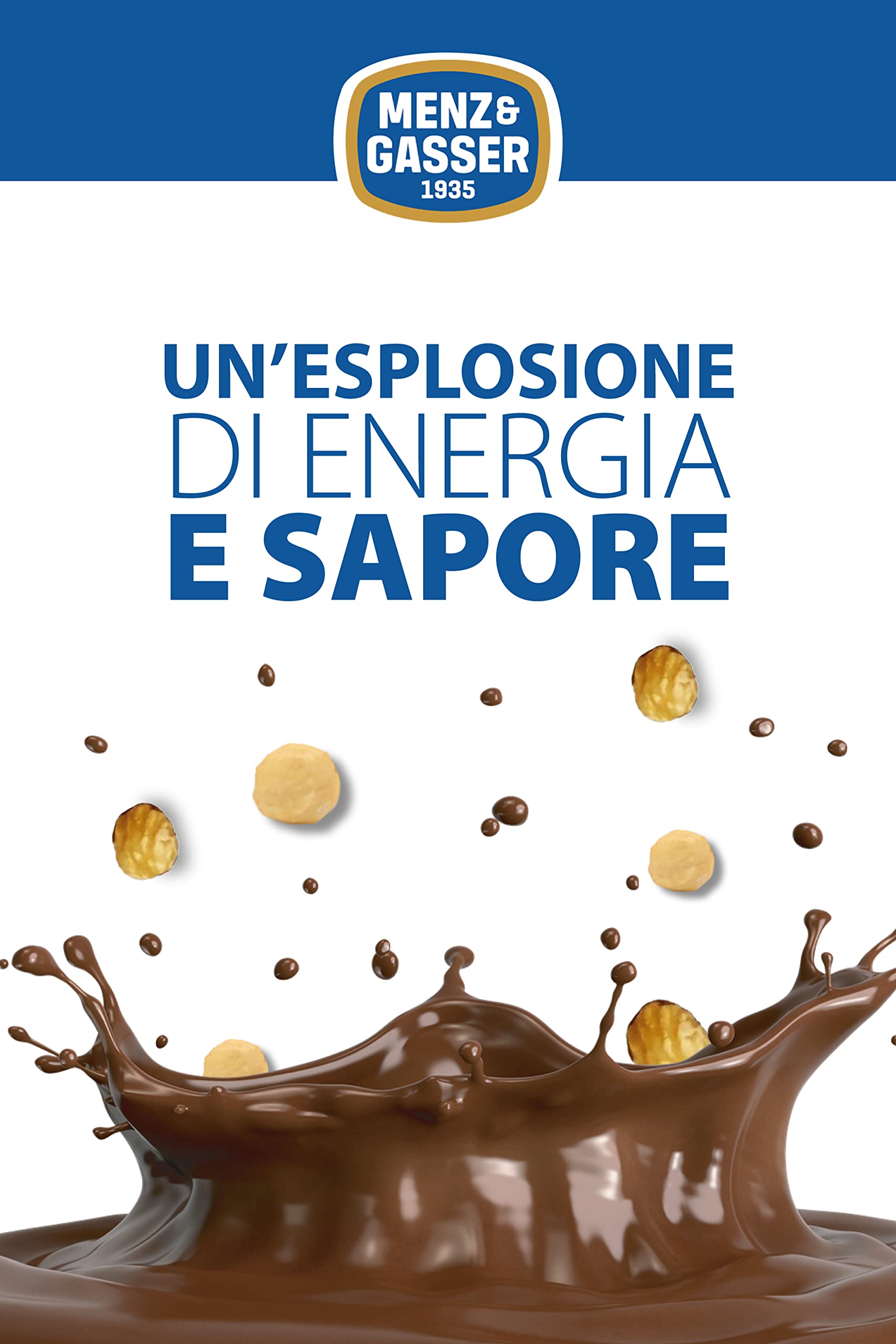 Menz&Gasser Nocciolino, Crema di Nocciole Monodose, con Nocciole, 120 Porzioni x 20 g