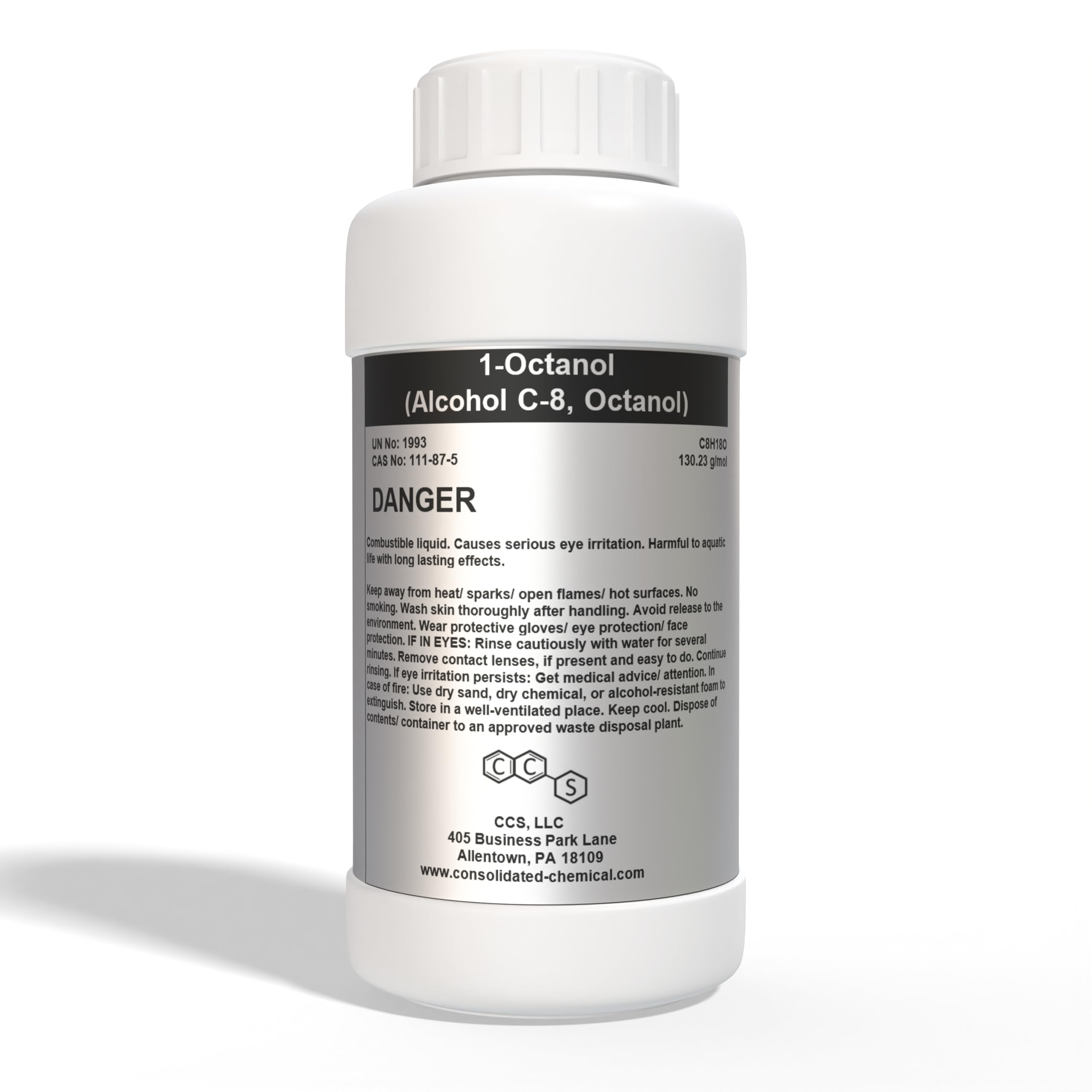 1-Octanol (Alcohol C-8, Octanol) High Purity Aroma Compound (1000mL)