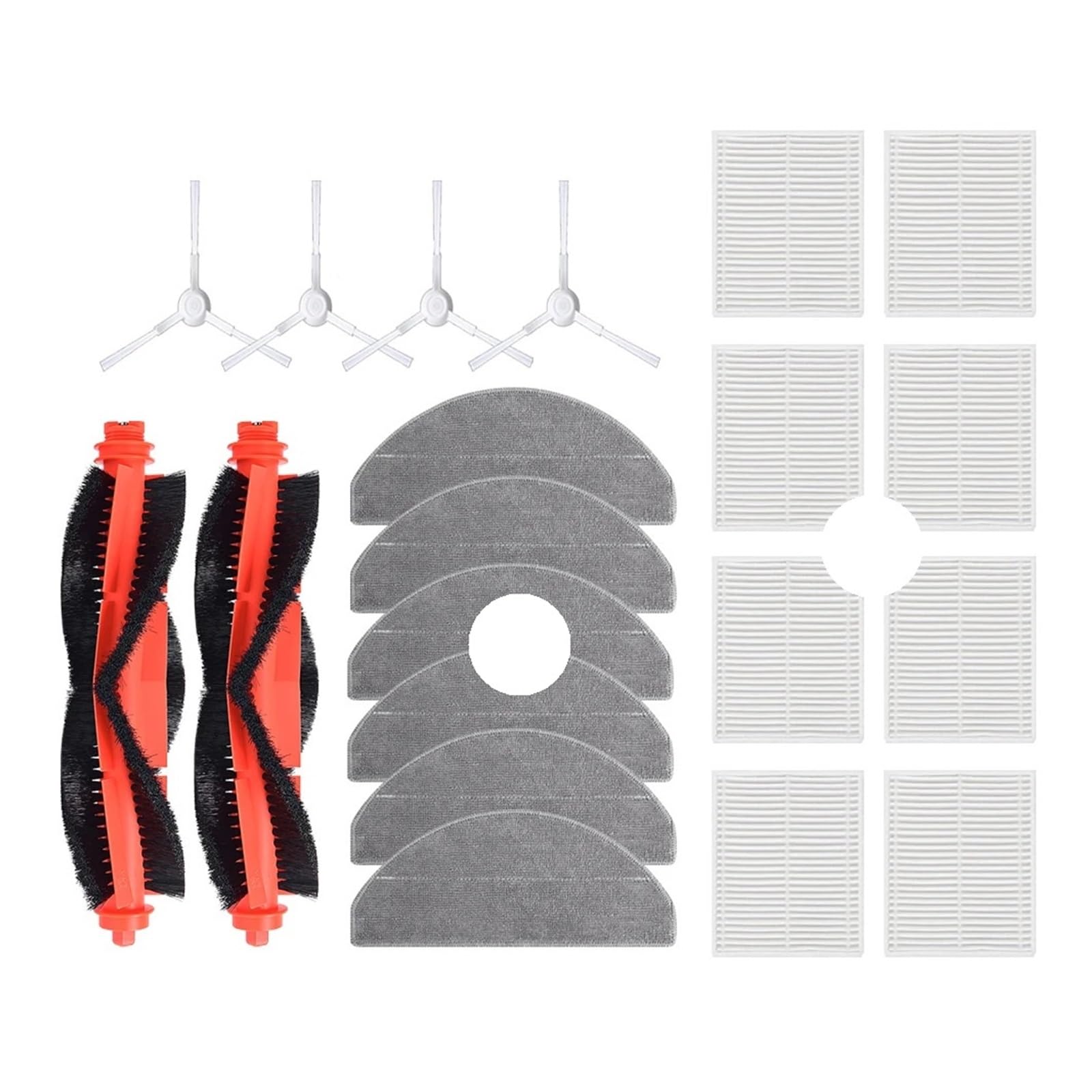 VFBDROKNY Compatible For Xiaomi, Robot Vacuum Kit