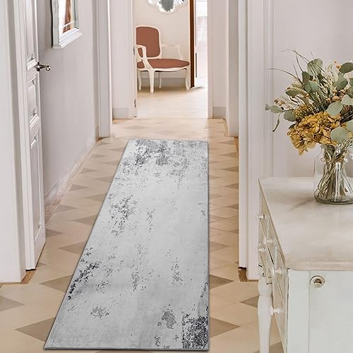 Cinknots Alfombra para corredores, pasillos, alfombra larga de cocina, antideslizante para entrada, dormitorio, sala de estar, alfombra trasera de
