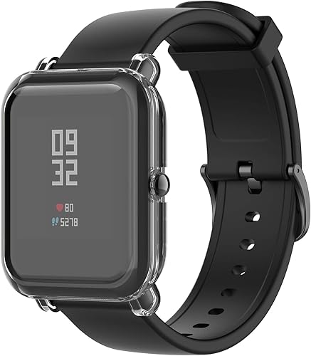 Miniatura 9 de Fundas protectoras de pantalla compatibles con Amazfit GTS 2 MiniBip U ProBip SBip LiteBip 1SBip Lite 1SAmazfit A1608 Watch Soft Metal Color TPU
