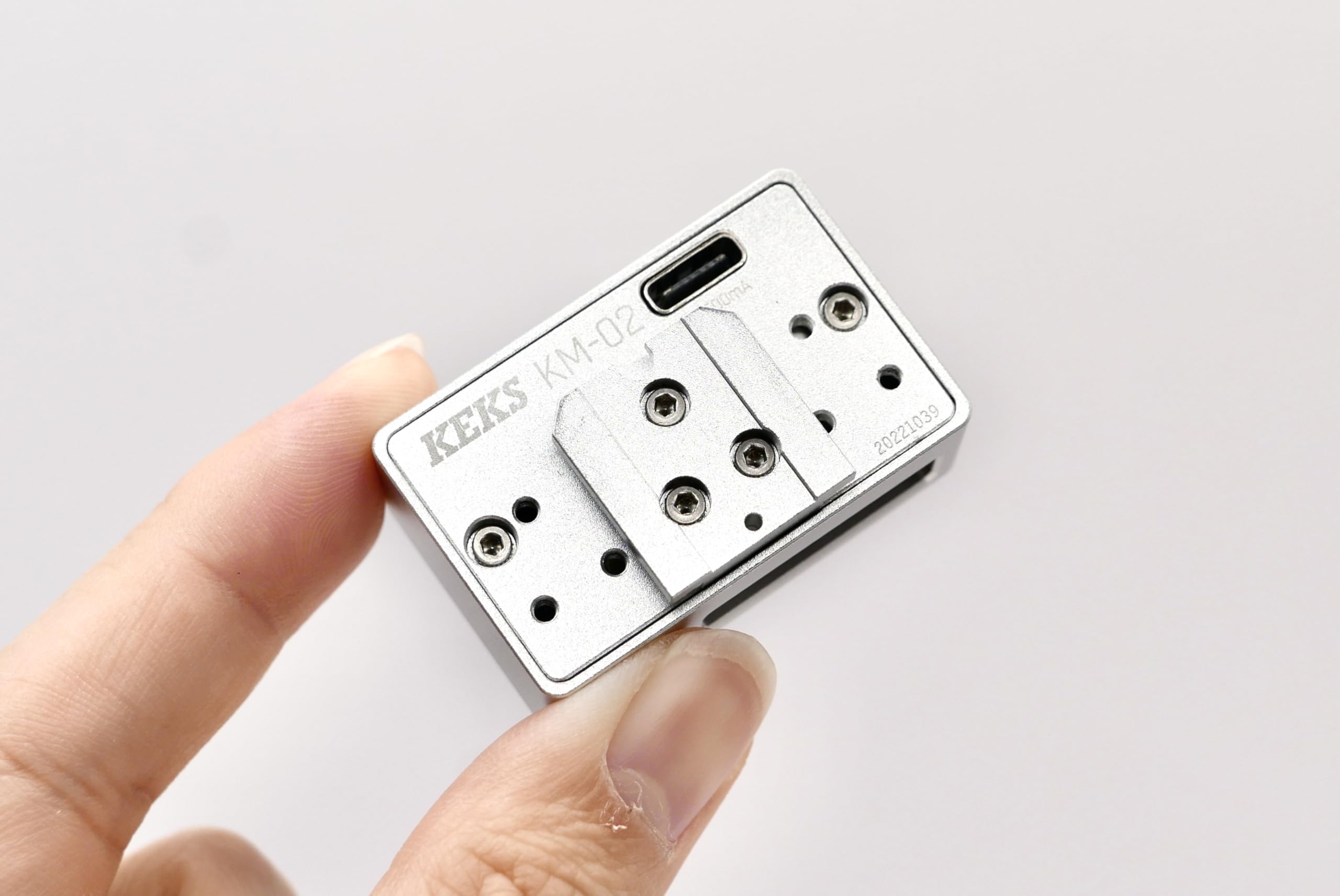 KEKS by antonKUNZE KM02 digitaler Belichtungsmesser Light Meter Silber