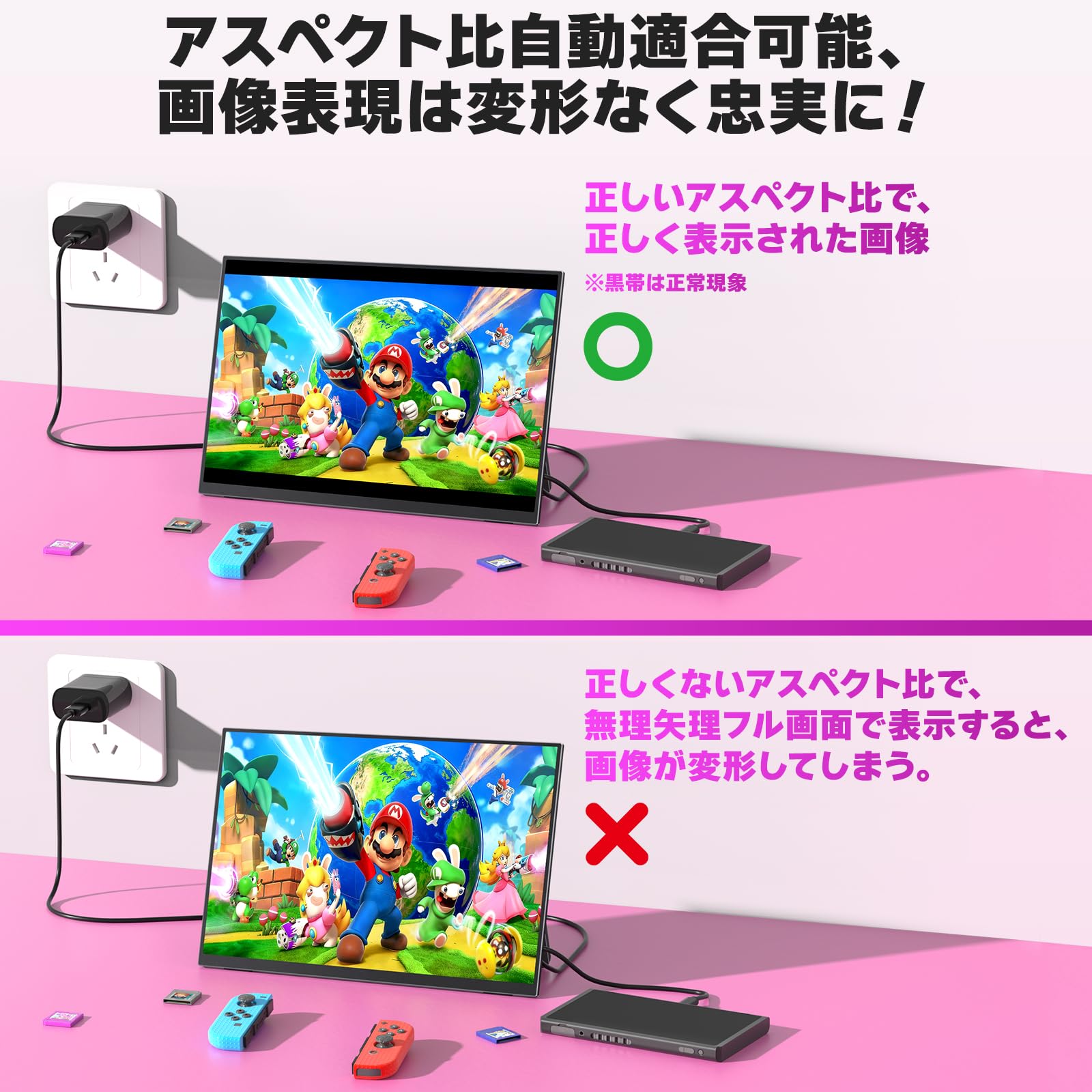 Amazon.co.jp: kksmart モバイルモニター 14インチ 4K(3840*2160) 超