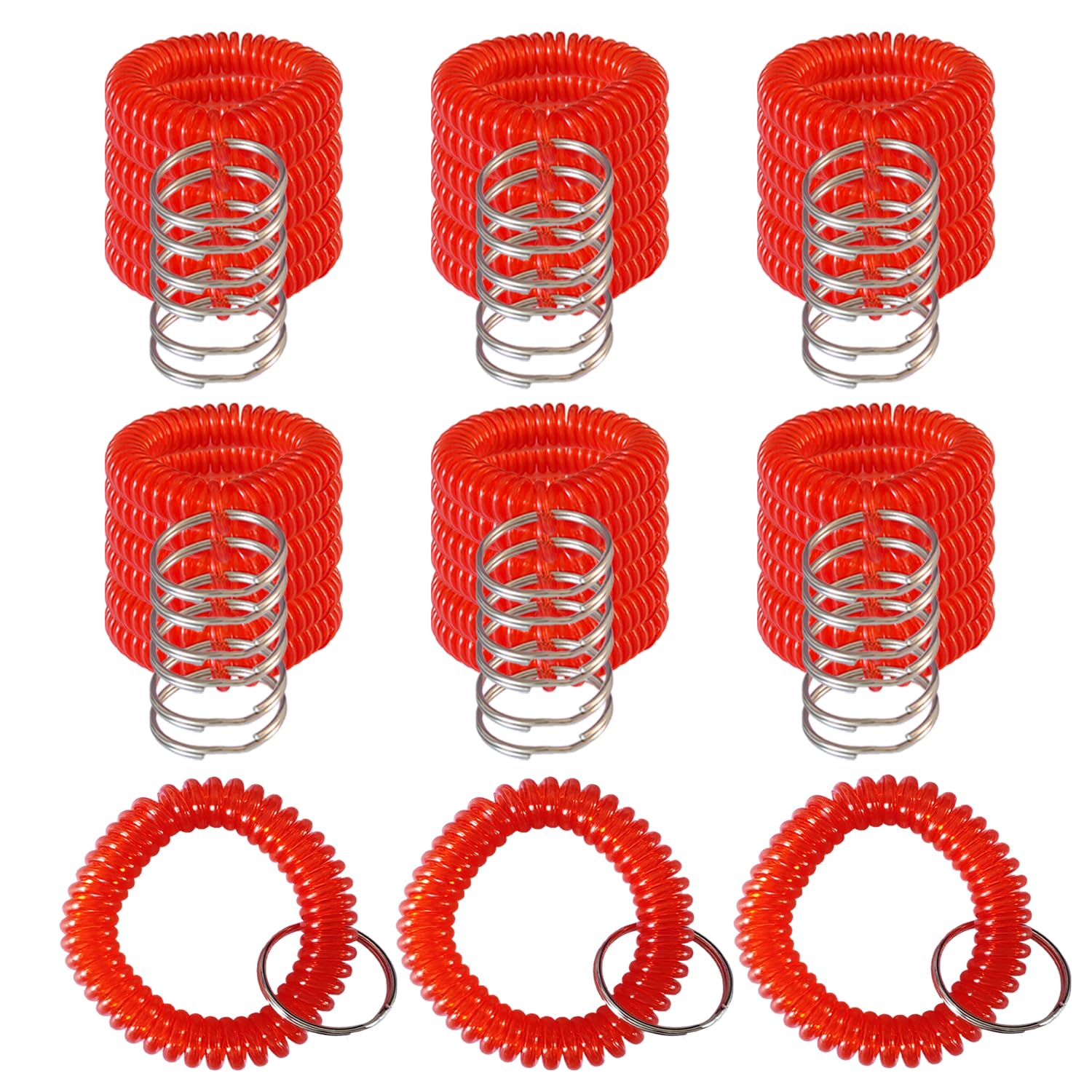 Portachiavi Colorato Con Bobina Da Polso Primaverile Italia - Foto 5