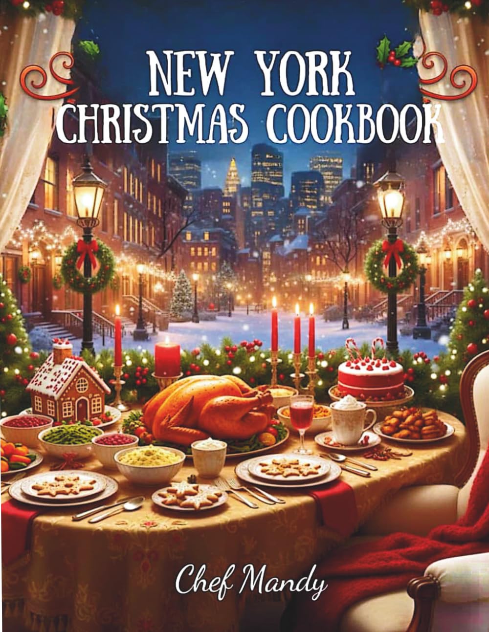 New York Christmas Cookbook: Cozy Holiday Recipes for Families, Foodies & Dreamers (Chef Mandy Cookbooks)