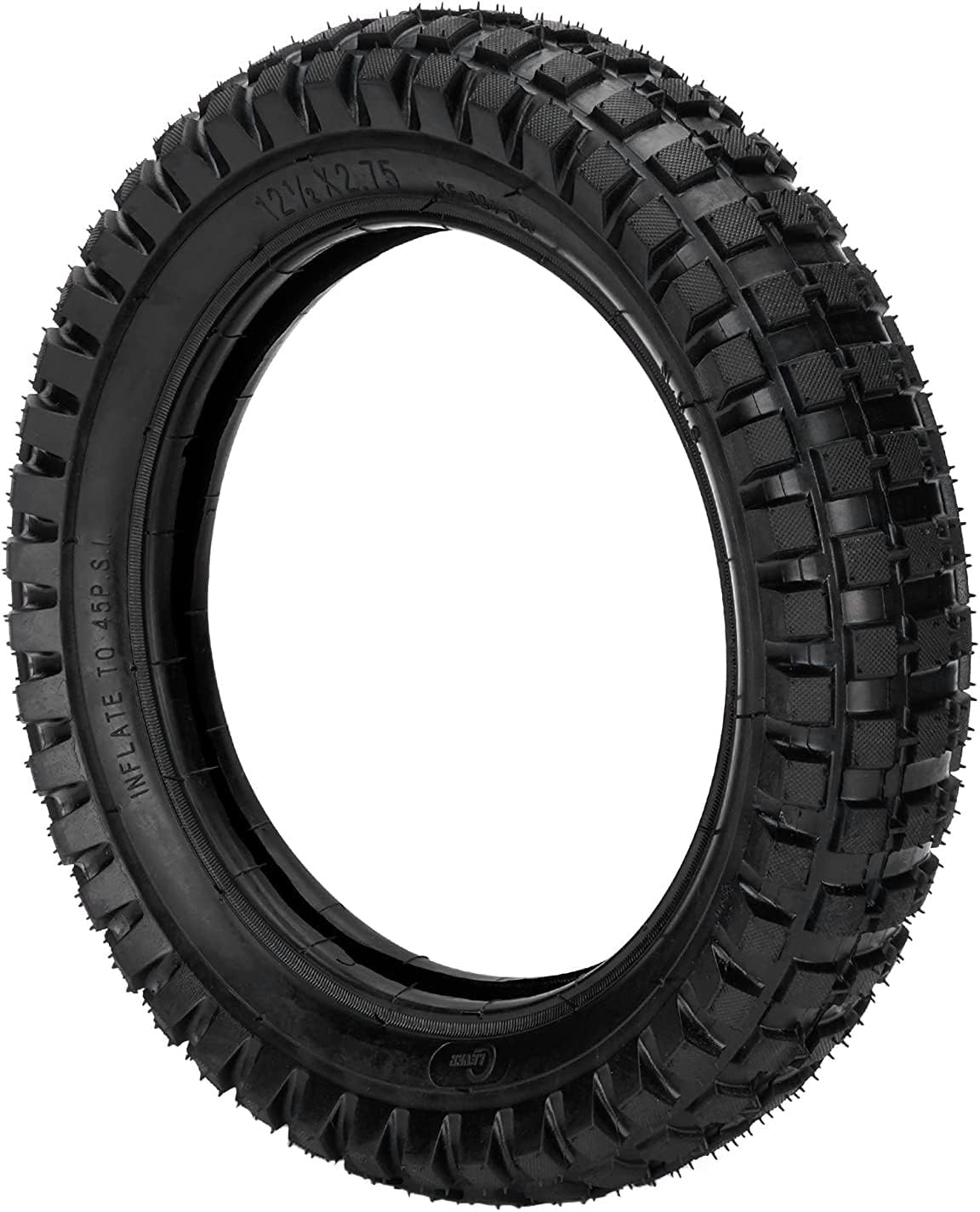 Burromax OEM Knobby Tire 12.5x2.75 (12-1/2x2-3/4) & Inner Tube for TT250 TT350R, Razor MX350 MX400 Dirt Rocket, X-Treme X-560, Electric Mini Bikes, Mini Pocket Bikes, Part #10041