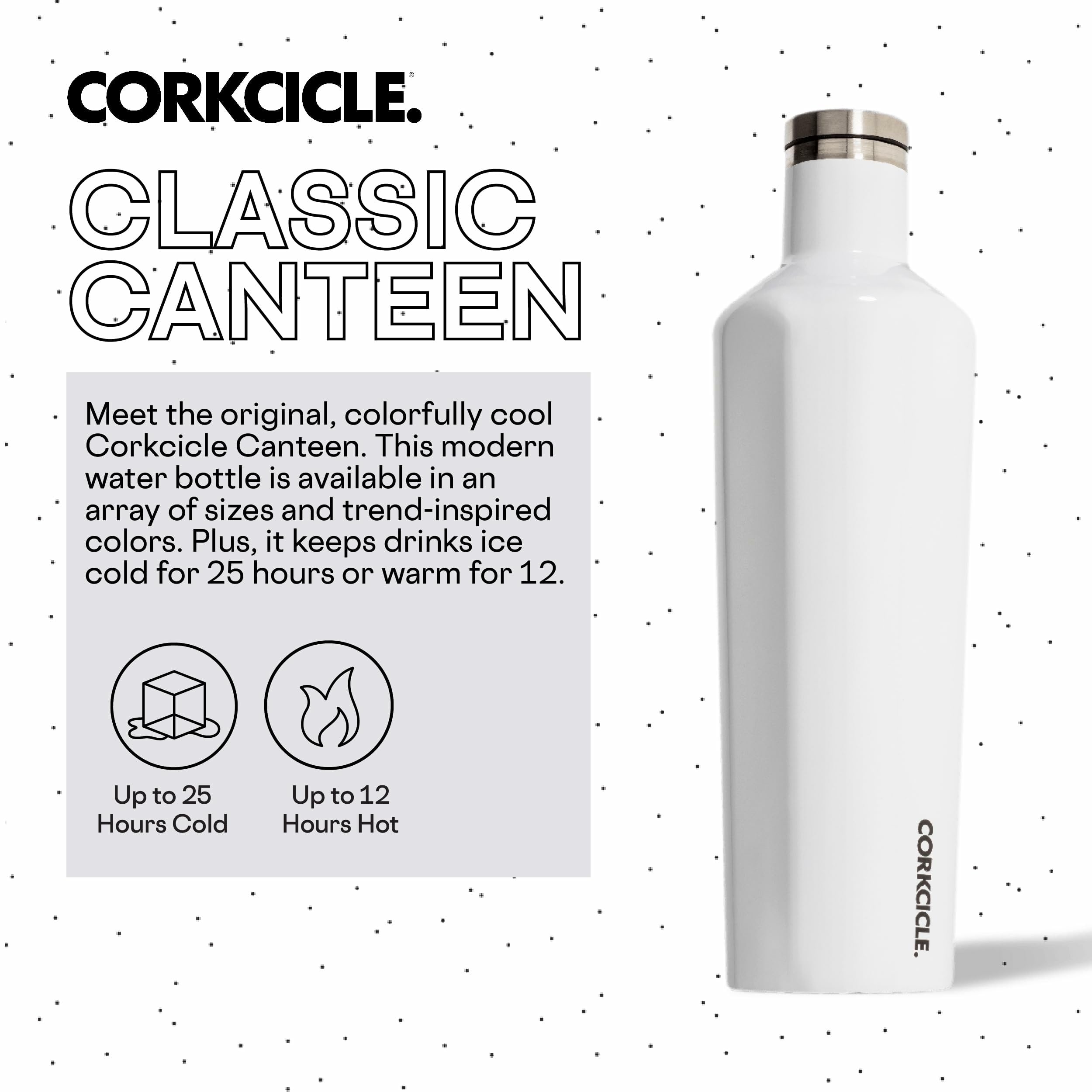 Amazon | Corkcicle Vinnebago 断熱ステンレス鋼ボトル