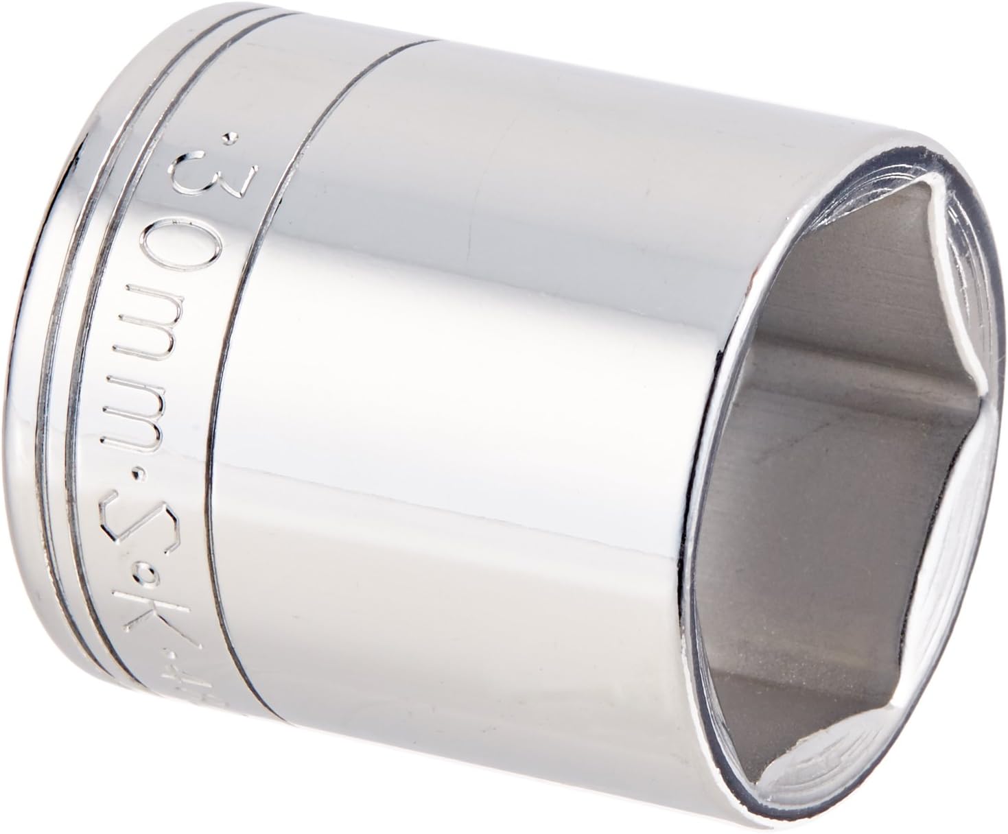 SK Tools USA 1/2" Drive, 30MM, 6 Point, Standard Chrome Socket | 48230