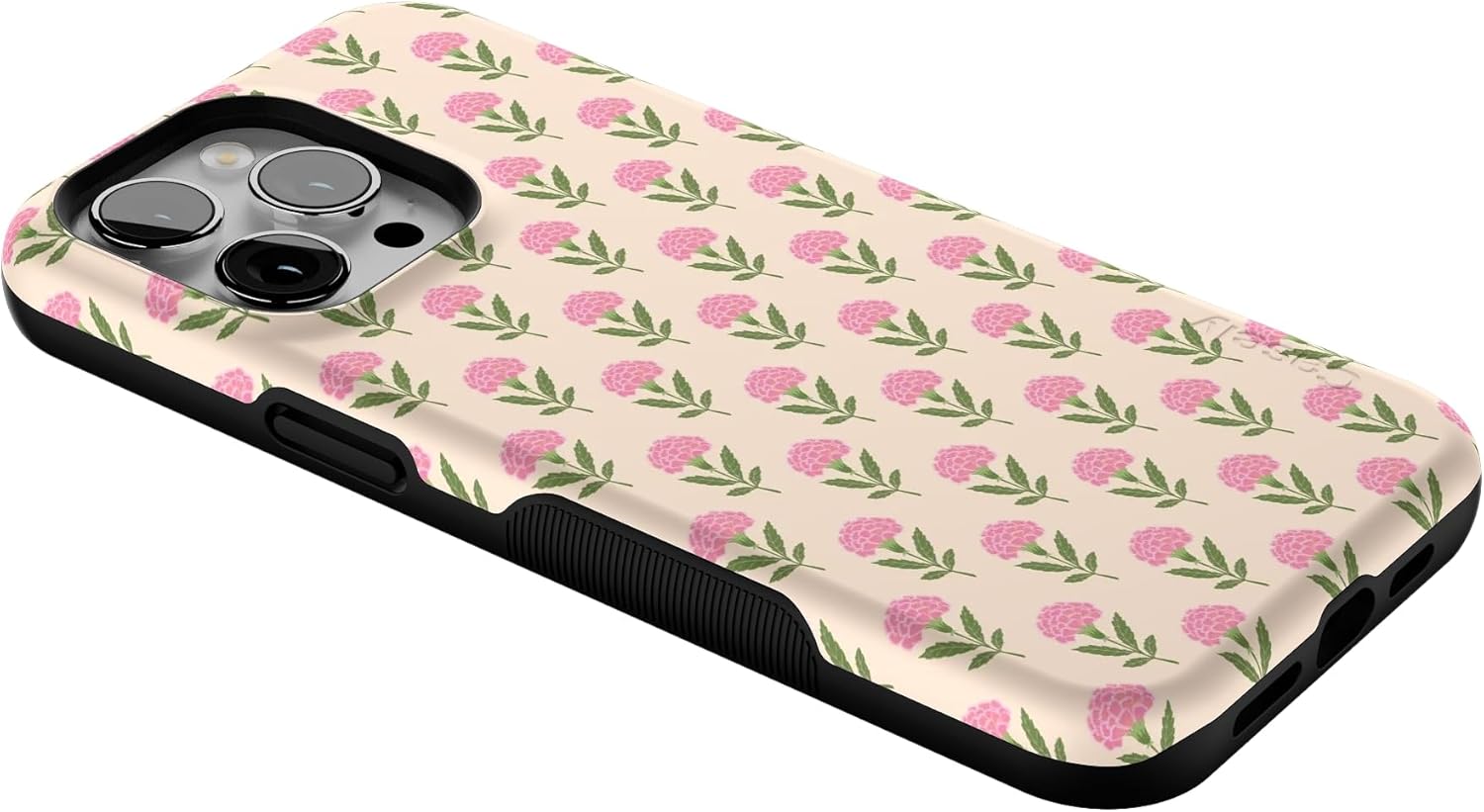 Casely iPhone 14 Pro Max Case | Jenna's Flowers | Fun on Weekdays | Bold Protective Design | Compatible with MagSafe