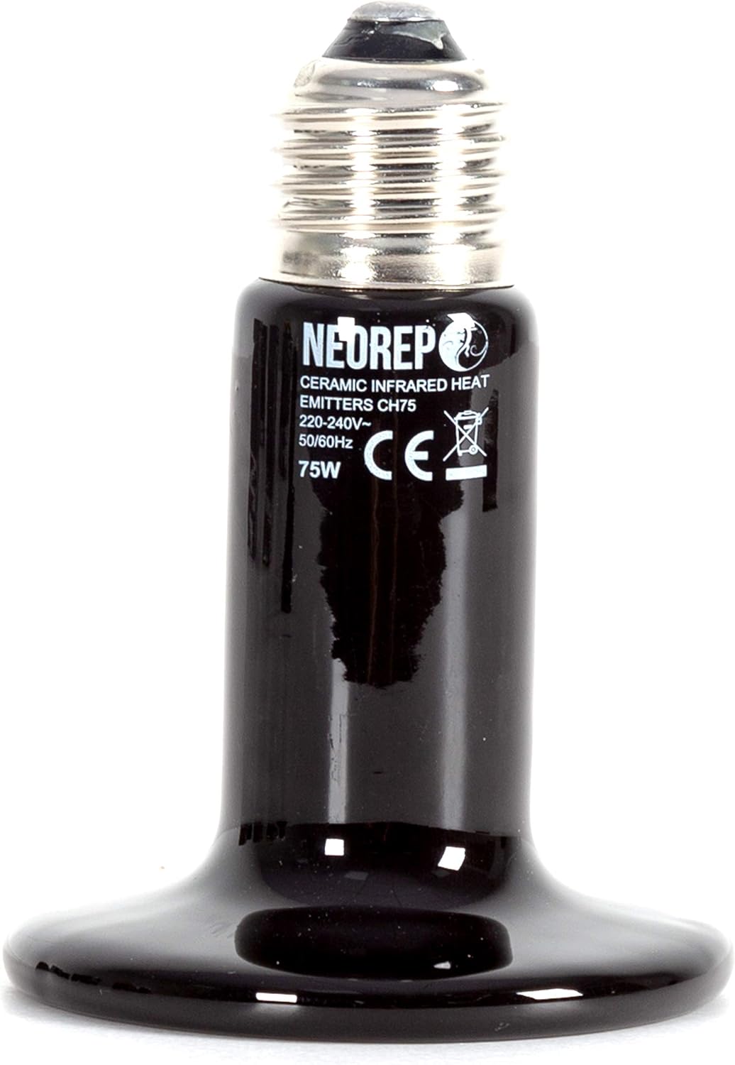 NEOREP Reptile Vivarium Ceramic Heater Heat Emitters Lamp Bulb 75 Watts E27 Screw Amazon.co.uk