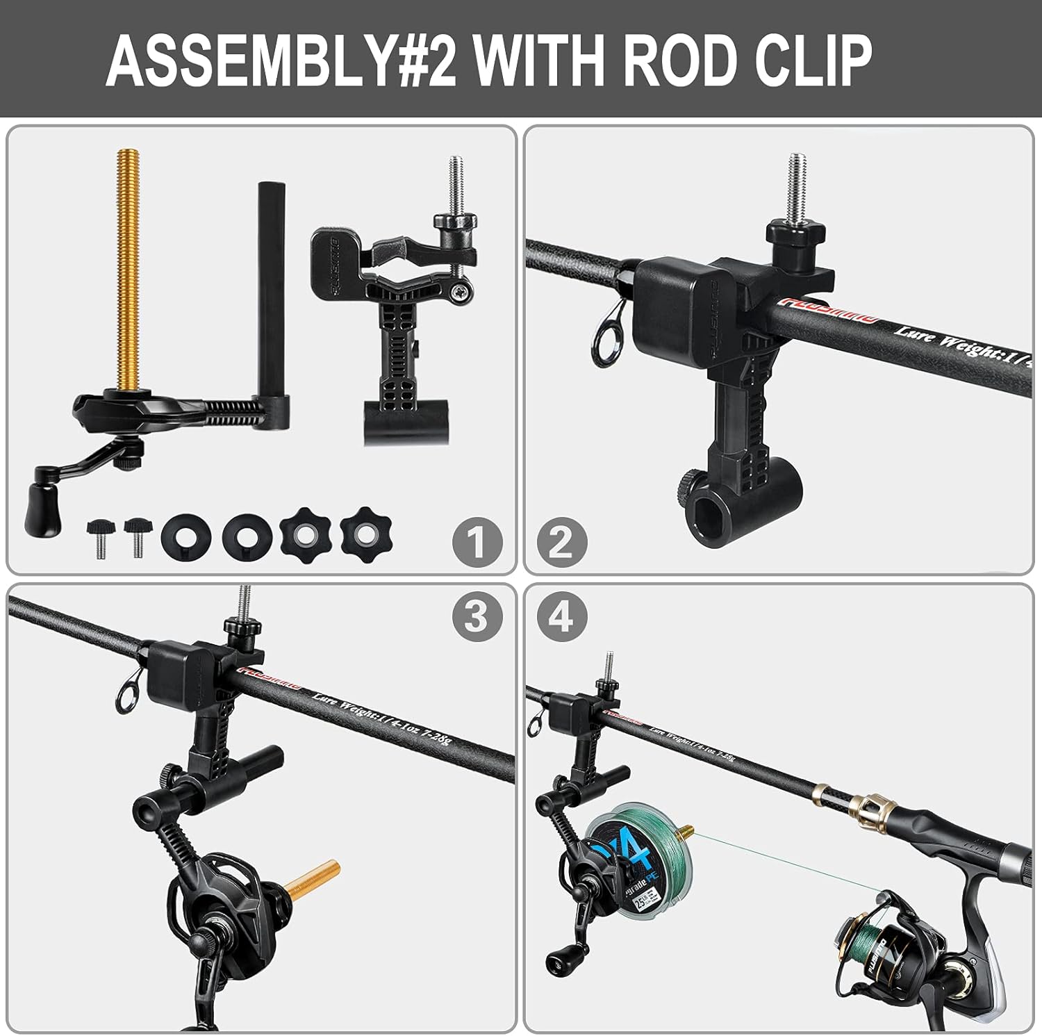 PLUSINNO Fishing Line Spooler with Unwinding Function, Fishing line Spooling Station Versatile for Both Thick & Thin Rods, Works with Spinning Reel, Cast Reel Without Line Twist : Sports & Outdoors