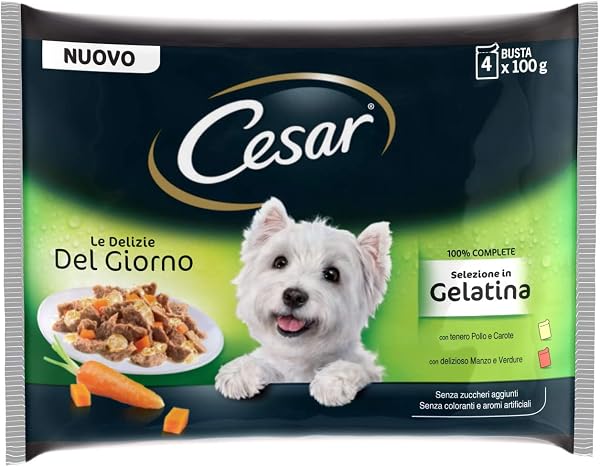 Cesar Hondenvoer Nat Voer in Gelei 52 verpakkingen