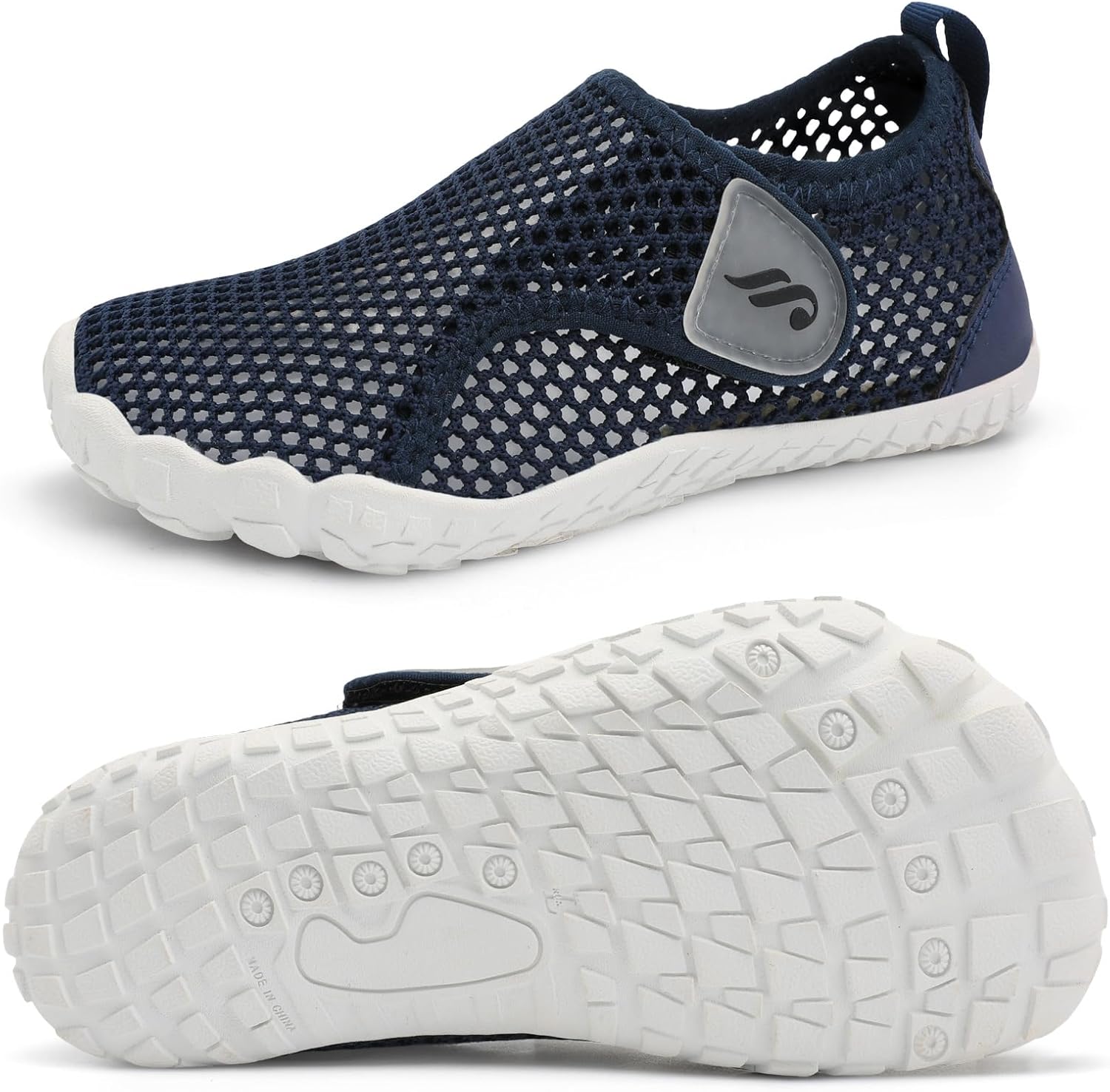 JIASUQI Kids Water Shoes for Boys Girls Barefoot Swim Beach Shoes Quick Dry Hiking Shoes Sneakers for Kids