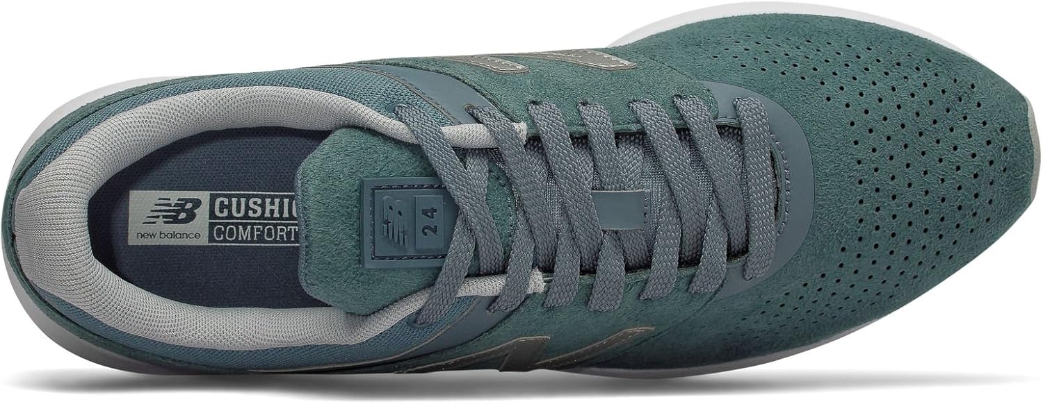 New Balance Men's 24 V1 Sneaker 7 4E US Light Petrol/Silver Mink