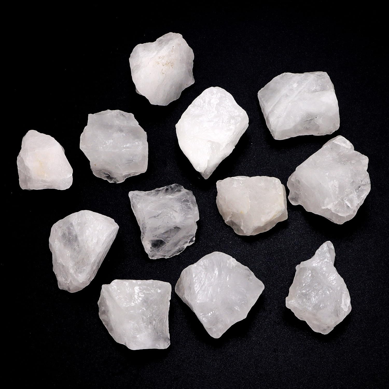 1 Lb Rough Clear Quartz Stone Bulk, Crystal Quartz Rough Crystal Stone for Cabbing, Tumbling, Cutting, Lapidary, Polishing, Reiki Crystal Healing - Image 7