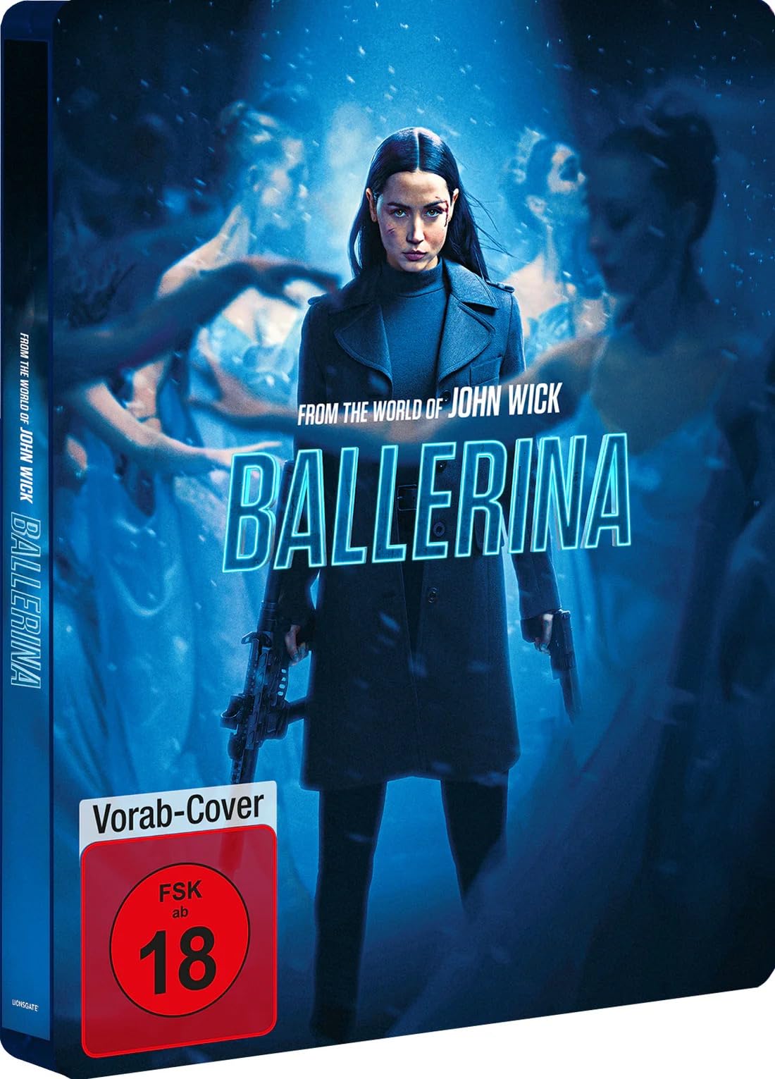 Ballerina - Exklusiv Uncut Steelbook Edition inkl. Wick is Pain 3 Disc (4K Ultra HD) (+ Blu-ray)
