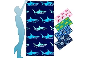Genovega Beach Towel Oversized for Boys