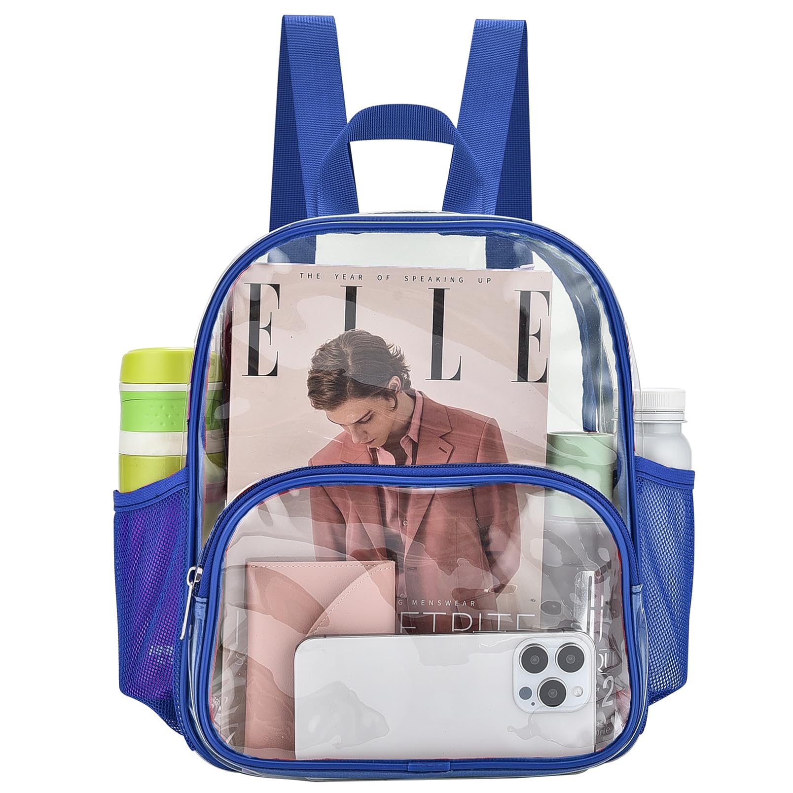 Clear Backpack for Stadium Events Stadium Approved Fashion Women Backpack