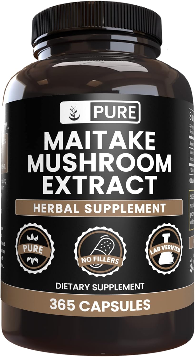 Pure Original Ingredients Maitake Mushroom (365 Capsules