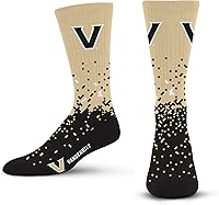 Vista 40 de For Bare Feet Calcetines de la NCAA para niños y niñas, unisex, Spray Zone Crew, para jóvenes