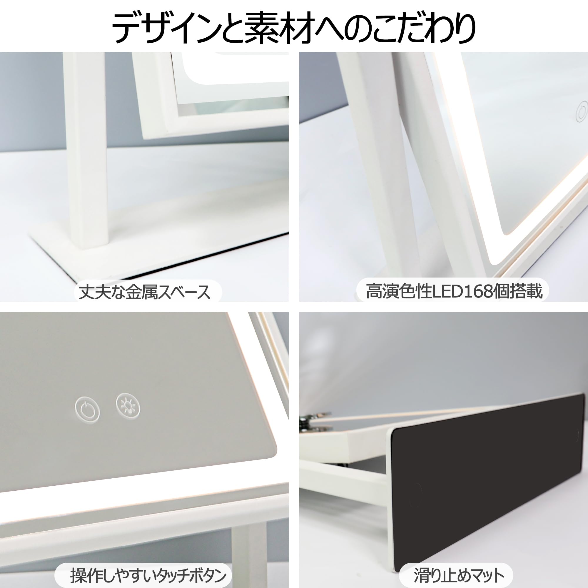 ハリウッドミラー 楽天市場】ハリウッドミラー クリスタル ダイヤモンドミラー