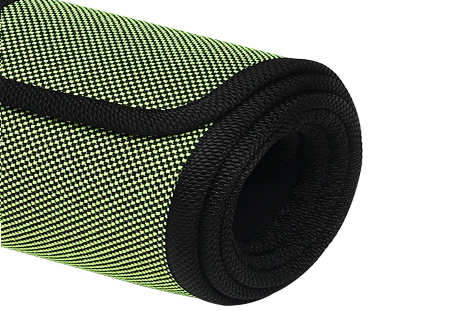 Panchtatava EVA Acupressure Yoga & Exercise Mat with Belt & Carrying Bag (6mm Thick_Green:Black Border) (B08KT16T9D) Amazon Price History, Amazon Price Tracker