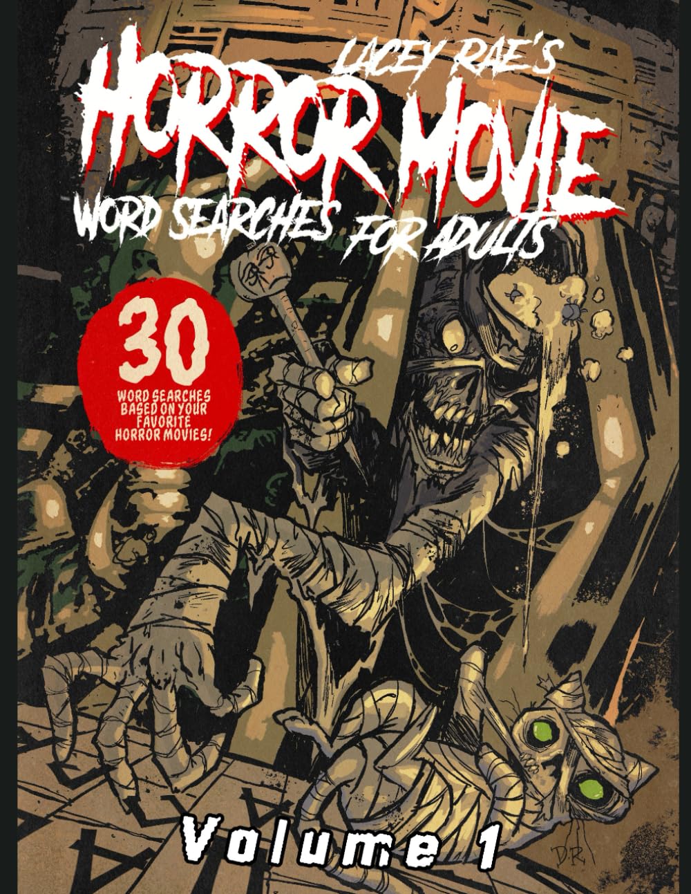 Horror Movie Word Searches Volume 1 (for Adults) **SECOND EDITION**: Second Edition – A Re-VAMPED Horror Movie Word Search Book for Adults (Horror Activity Books (for Adults))