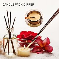 Vista 52 de 3 in 1 Candle Accessory Set, Candle Wick Trimmer Cutter, Candle Snuffer & Candle Wick Dipper for Candle Aromatherapy Lover Gift, Stainless Steel