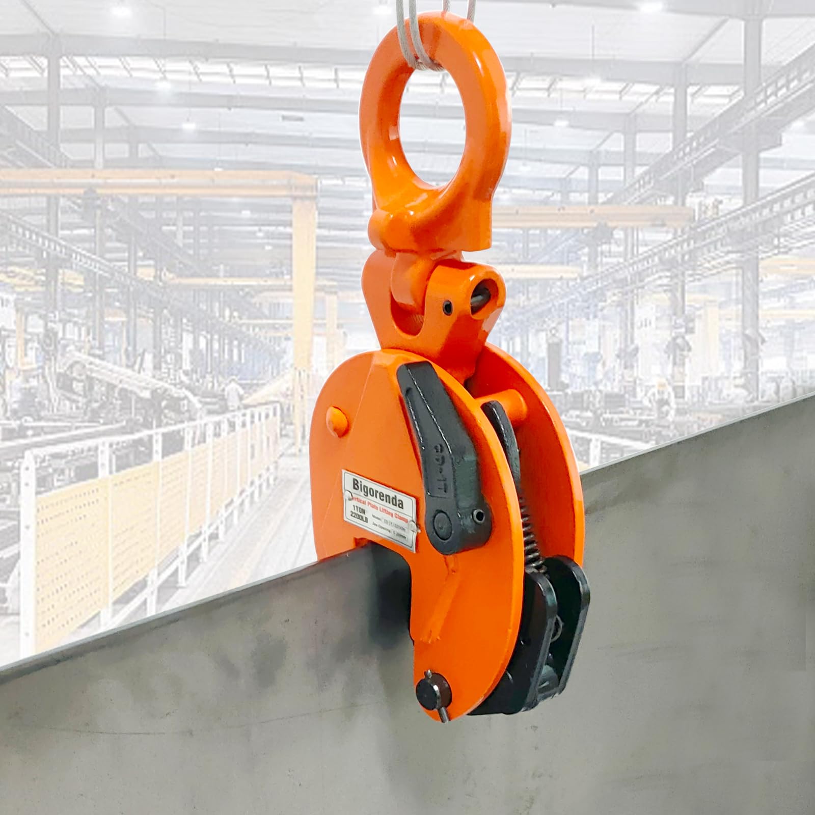 Pince de levage de plaque pour transporter des charges de 1 tonne sans effort