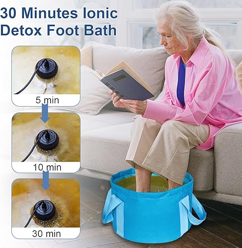 Miniatura 5 de Máquina de spa de baño de pies de desintoxicación iónica, limpieza iónica, máquina de spa de baño de pies, máquina de desintoxicación de baño de