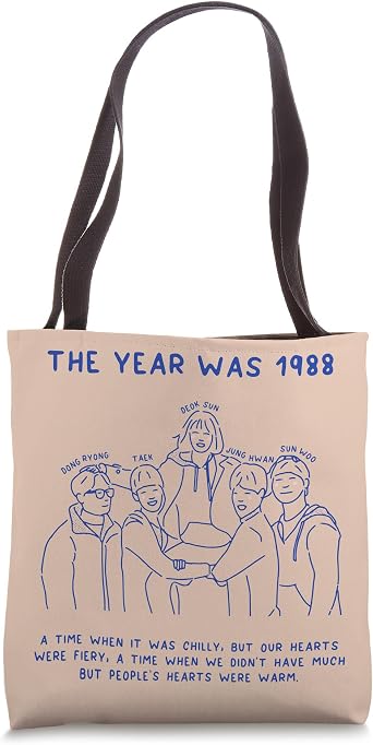 Reply 1988 K-drama Korean Drama Kdrama Gift Merch Hyeri Tote Bag