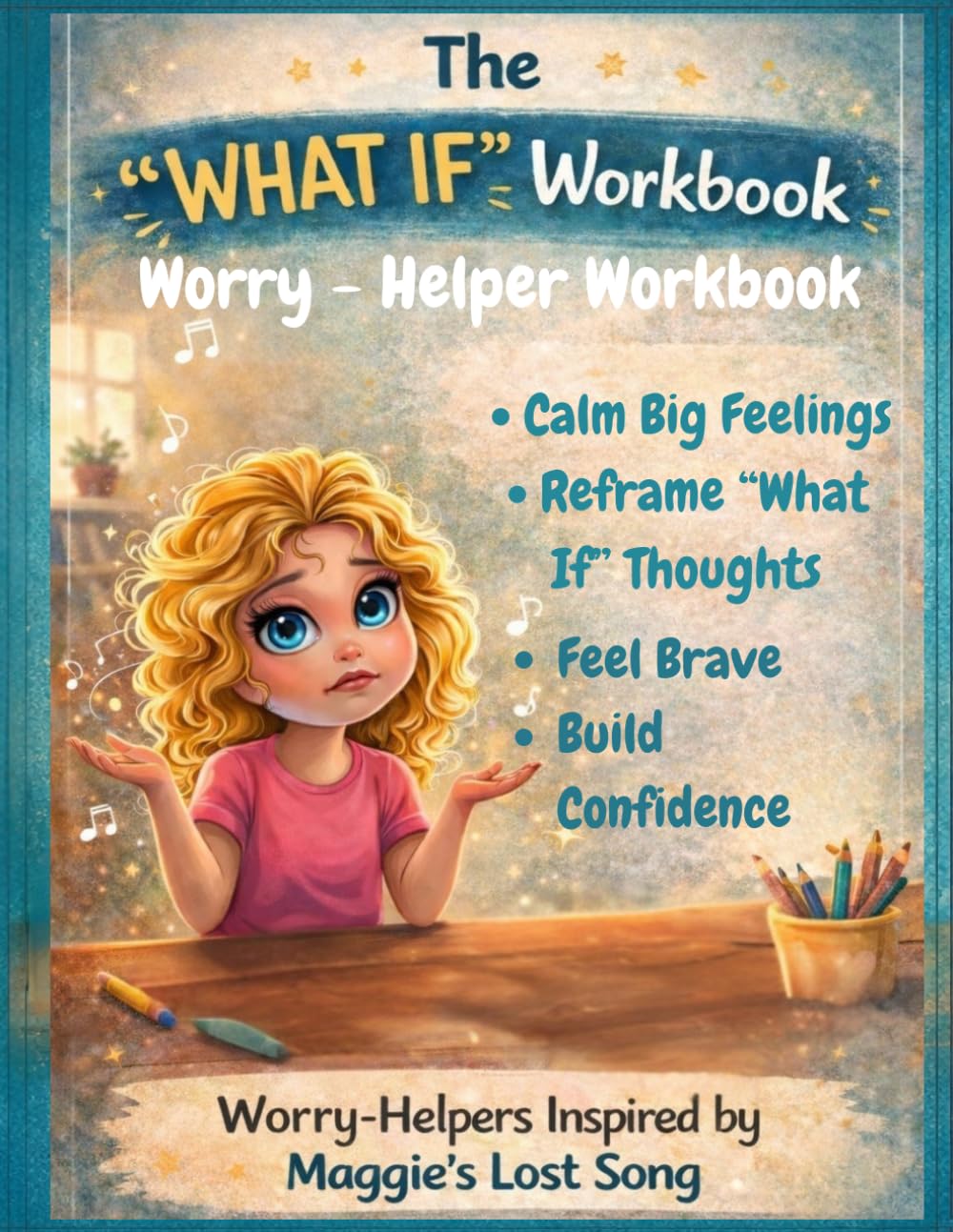 The "What If" Workbook: A Kids’ Anxiety Workbook with Simple Strategies and Calming Activities to Help Manage Worries, Build Confidence, and Feel in Control (Maggie's Bookshelf)