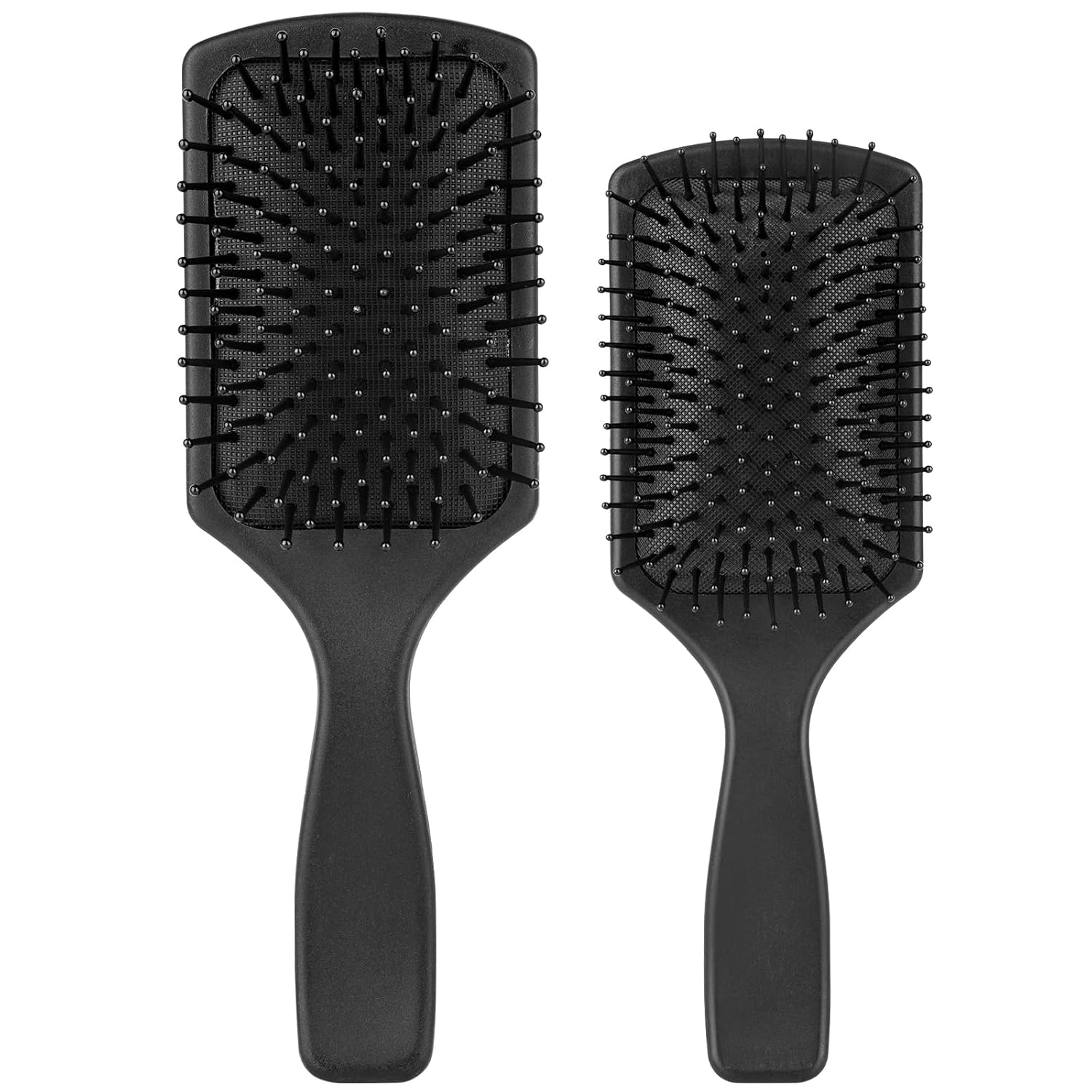 Jorplixy Hair brush for Men and women,Wet Brush with Wooden Handle, Curly Hair brush, Air Cushion Brush, Wooden Paddle for Thick/Thin/Fine, Wet & Dry Styling, Square Large brush