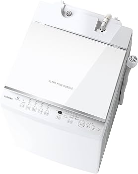 Amazon | 東芝 全自動洗濯機 6kg ピュアホワイト AW-6DH2 (W