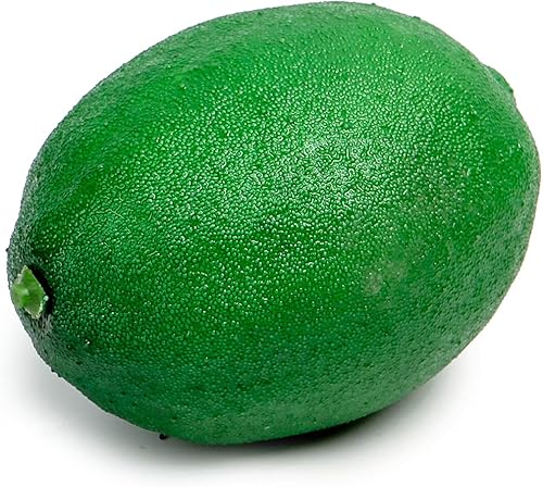Miniatura 3 de 12 limones artificiales y limas  Limas artificiales de plástico grandes, limas de simulación de limas, fruta falsa de limón, modelo de fruta