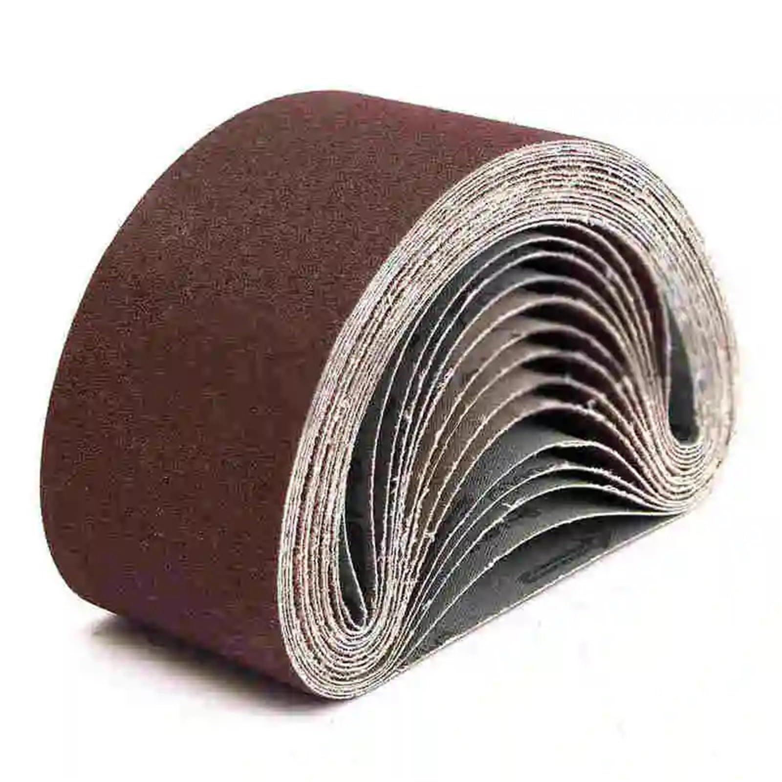 ZUOAHBDT Sander Belts Set, 12 pcs 75x457mm Sanding Belt Aluminium Oxide 40-1000 grits Power Accessory(1000#)