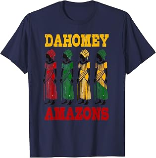 Benin Dahomey Amazons African Traditional Women Design T-Shirt