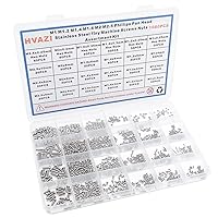 Vista 3 de Métrico M1 M1.2 M1.4 M1.6 M2 M2.5 304 Acero Inoxidable Phillips Cabeza de Sartén Tornillos de Máquina Pequeños Tuercas Kit de Surtido