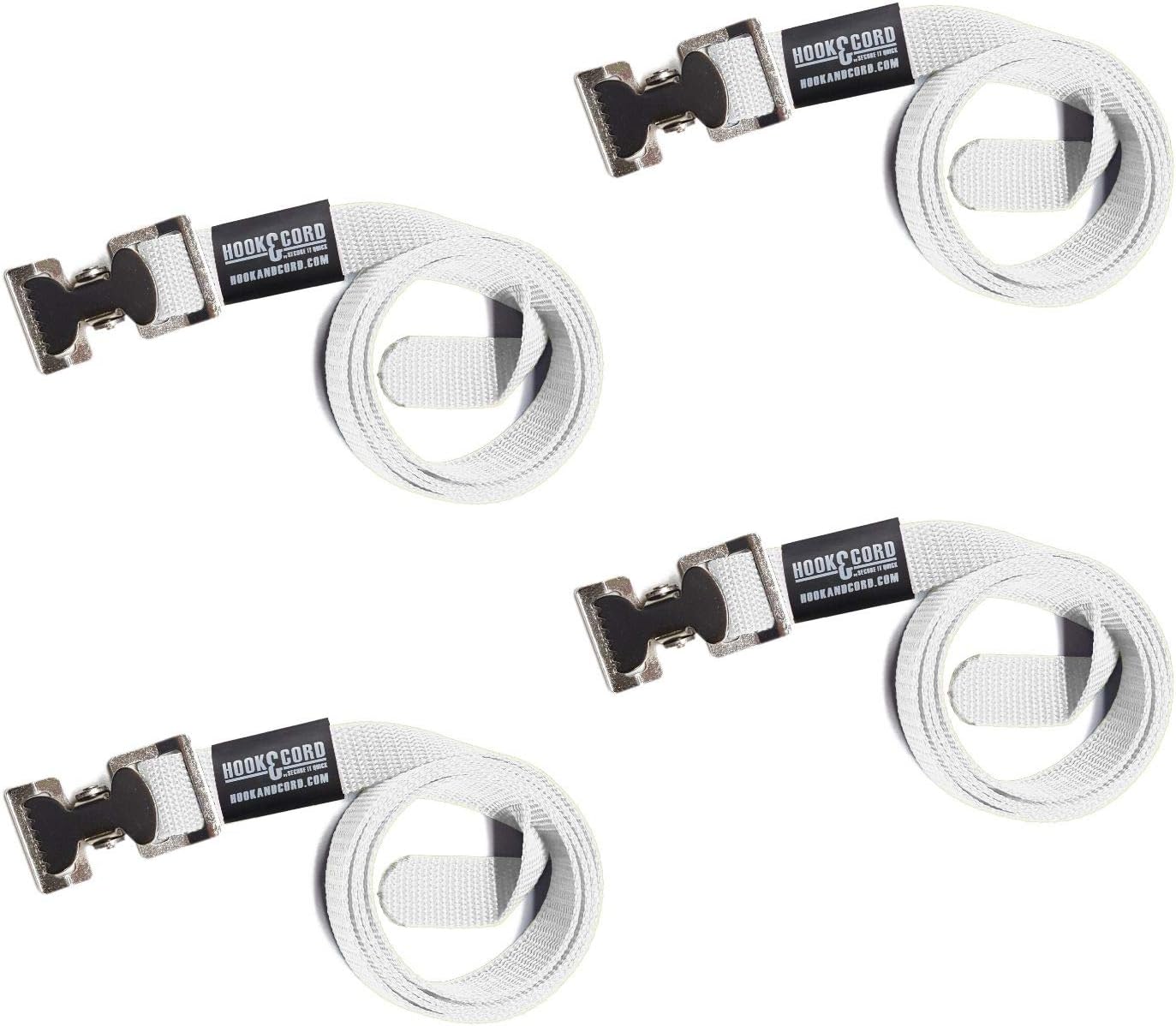 Everything Tie Down 2 inch x 15 Foot White Tent Ratchet