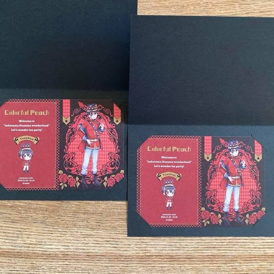 セール!カラフルピーチワンダーランドカフェ インヴィテーションカード Amazon.co.jp: カラフルピーチ ワンダーランド インビテーション