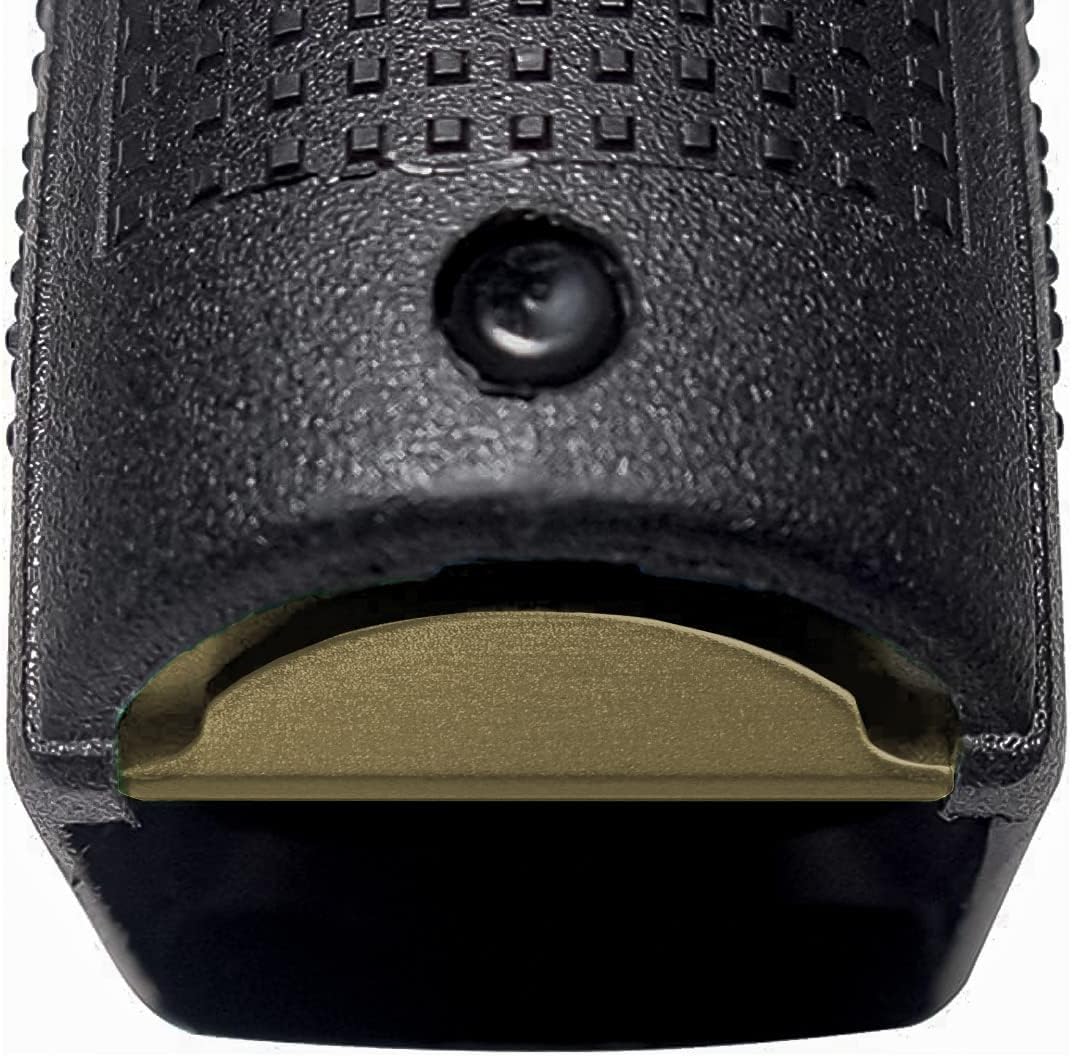 NDZ Performance Aluminum Grip Frame Plug for Glock Gen 4-5 – Fits G17 G19 G22 G23 G24 G31 G32 G34 G35 G37 G38 G45 G47 – Choose Image & Color – Fits with Backstraps
